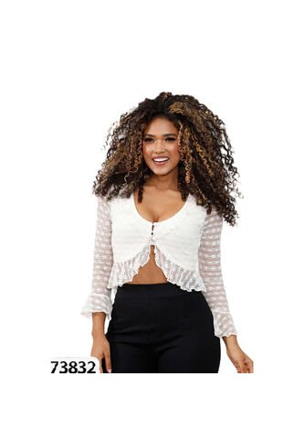 BLUSA INVERZA MUJER 73832 BEIGE Talla S INVERZA