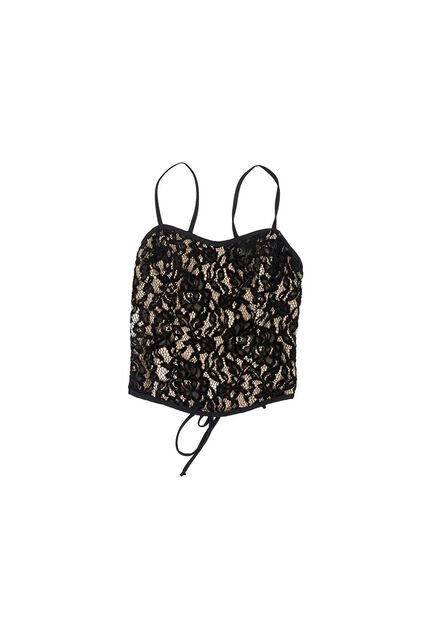 BLUSA INVERZA MUJER 73873 NEGRO Talla S
