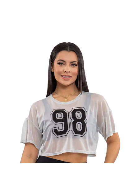 BLUSA INVERZA MUJER 50023 GRIS Talla M