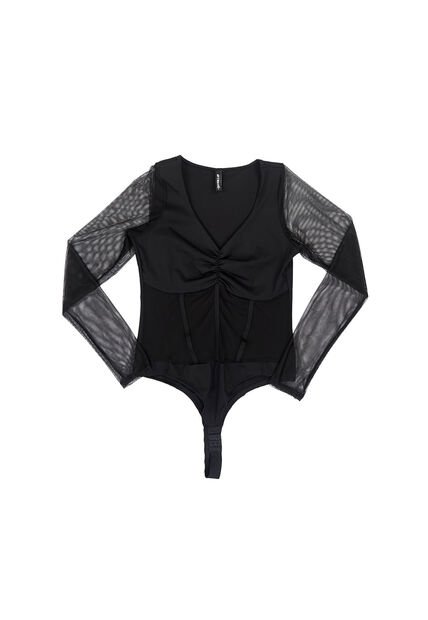 BLUSA INVERZA MUJER 82193 NEGRO Talla S