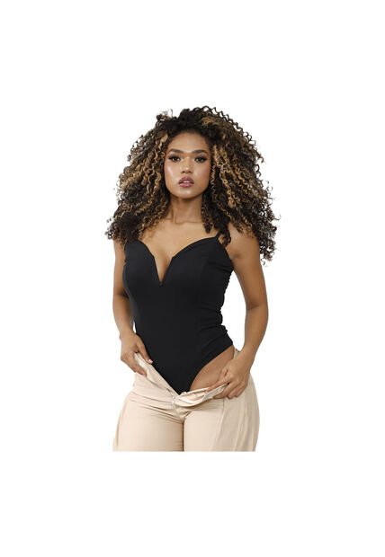 BLUSA INVERZA MUJER 82200 NEGRO Talla L