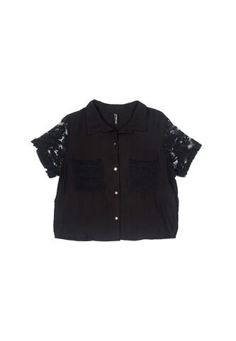 BLUSA INVERZA MUJER 73782 NEGRO Talla L INVERZA