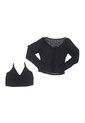 BLUSA INVERZA MUJER 73828 NEGRO Talla M de INVERZA