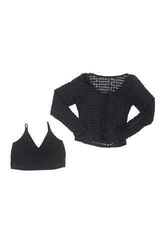 BLUSA INVERZA MUJER 73828 NEGRO Talla M INVERZA