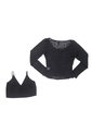 BLUSA INVERZA MUJER 73828 NEGRO Talla M de INVERZA