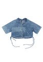 BLUSA INVERZA MUJER 73774 AZUL MEDIO Talla S de INVERZA
