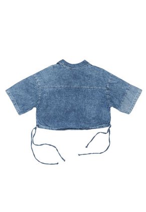 BLUSA INVERZA MUJER 73774 AZUL MEDIO Talla S