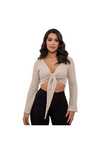 BLUSA INVERZA MUJER 20529 ARENA Talla L INVERZA