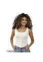 BLUSA INVERZA MUJER 73929 BEIGE Talla S de INVERZA