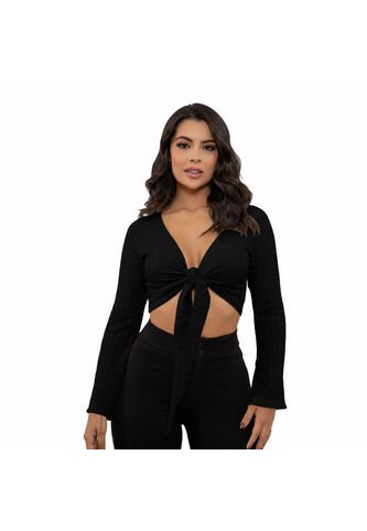 BLUSA INVERZA MUJER 20529 NEGRO Talla M INVERZA
