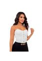 BLUSA INVERZA MUJER 73662 BEIGE Talla S de INVERZA