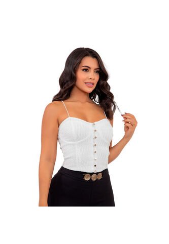 BLUSA INVERZA MUJER 73662 BEIGE Talla S INVERZA