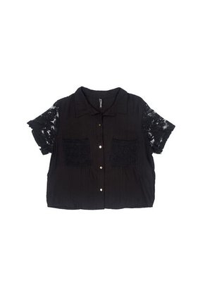 BLUSA INVERZA MUJER 73782 NEGRO Talla M