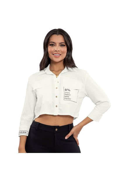 BLUSA INVERZA MUJER 20505 BEIGE Talla S