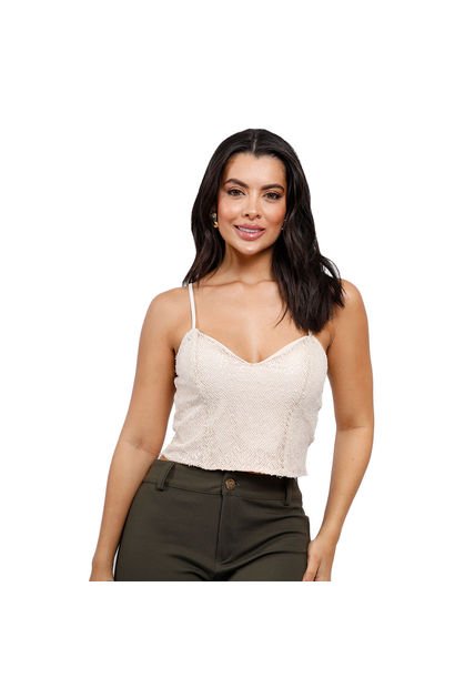 BLUSA INVERZA MUJER 73414 DORADO Talla L