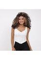 BLUSA INVERZA MUJER 74013 BEIGE Talla M de INVERZA