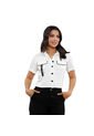 BLUSA INVERZA MUJER 73514 BLANCO Talla S de INVERZA