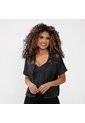 BLUSA INVERZA MUJER 73998 NEGRO Talla S de INVERZA