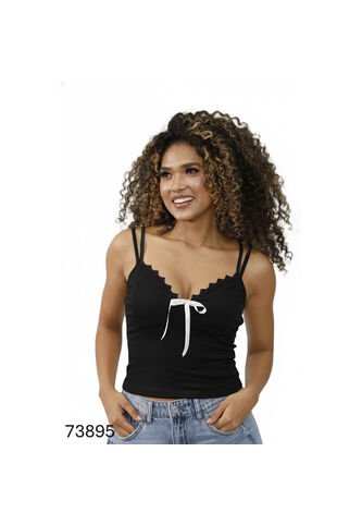 BLUSA INVERZA MUJER 73895 NEGRO Talla L INVERZA