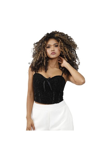 BLUSA INVERZA MUJER 73909 NEGRO Talla L