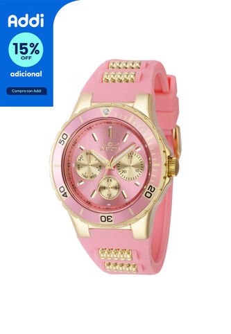 Reloj Invicta Modelo 39409 Rosa, Dorado Dama Invicta