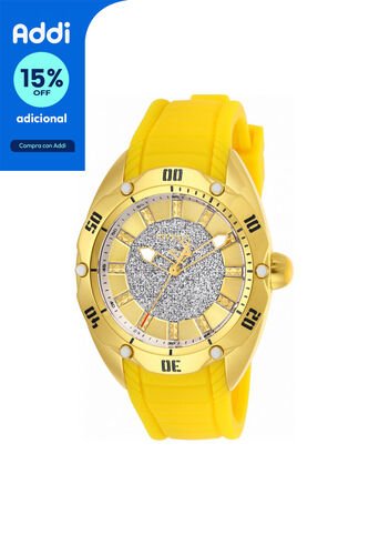 Reloj Invicta Modelo 26148 Amarillo Dama Invicta