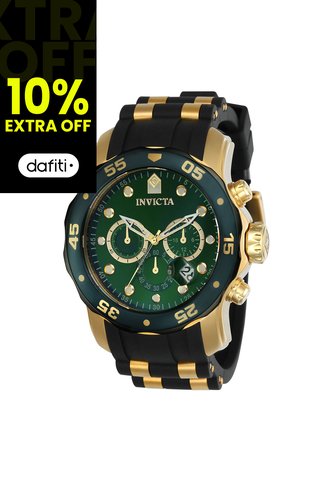 Reloj Para Hombre Invicta Pro Diver 17886 Oro Negro Invicta