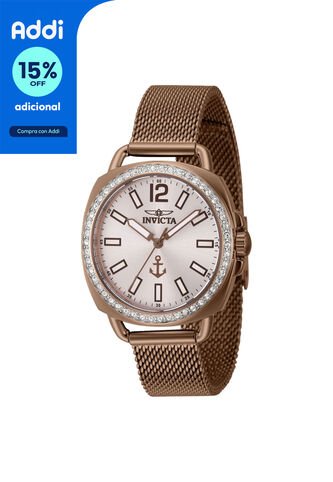 Reloj Invicta Modelo 46295 Marron Dama Invicta