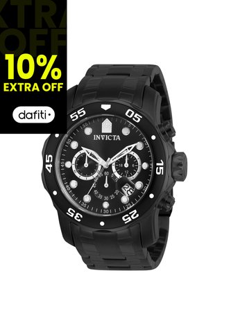 Reloj Para Hombre Invicta Pro Diver 0076 Negro Invicta