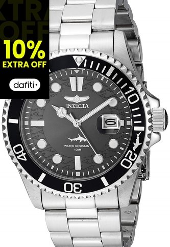 Reloj Para Hombre Invicta Pro Diver 30018 Plateado Invicta