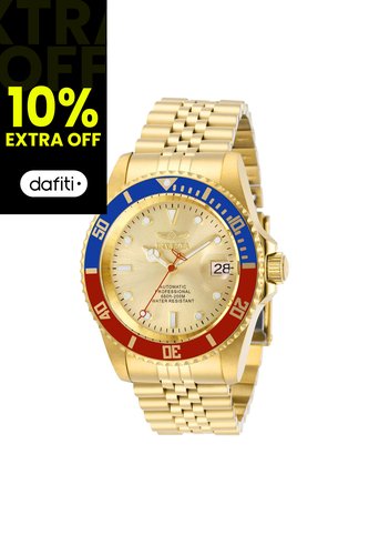Reloj Para Mujer Invicta Pro Diver 29183 Dorado Invicta
