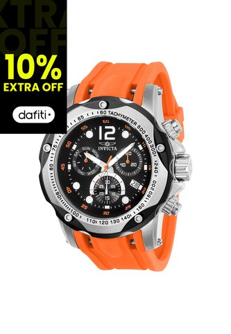 Reloj Para Hombre Invicta Speedway 20072 Naranja Invicta