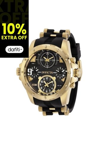 Reloj Para Hombre Invicta Coalition Forces 31141 Negro Invicta