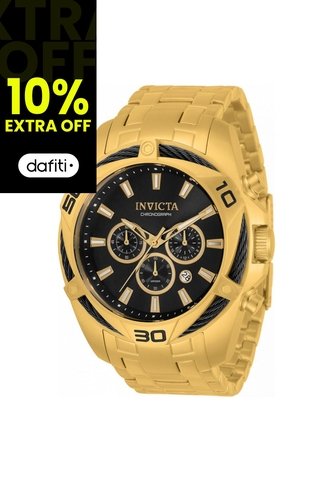 Reloj Para Hombre Invicta Bolt 34119 Dorado Invicta