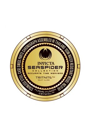 Reloj Para Hombre Invicta Sea Spider 0140 Negro