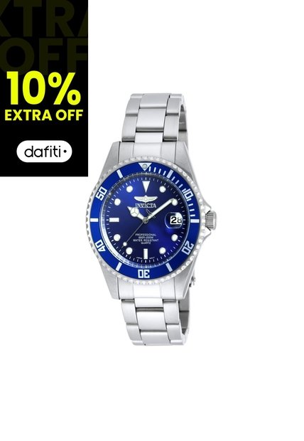 Reloj Para Hombre Invicta Pro Diver 9204OB Plateado