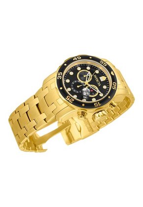 Reloj Para Hombre Invicta Pro Diver 0072 Dorado