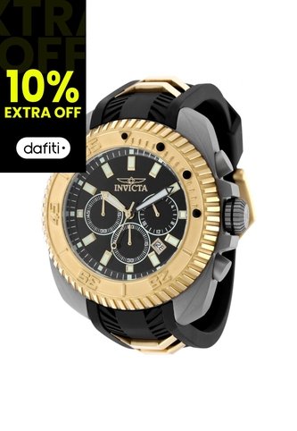 Reloj Invicta Modelo 49792 Negro, Dorado Hombres Invicta