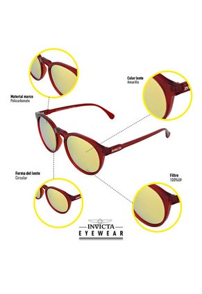 Gafas Invicta Modelo I 31094-ANG-11-P03 Gris Hombre