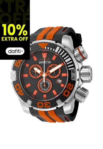 Reloj Invicta Modelo 48993 Naranja, Negro Hombres Invicta