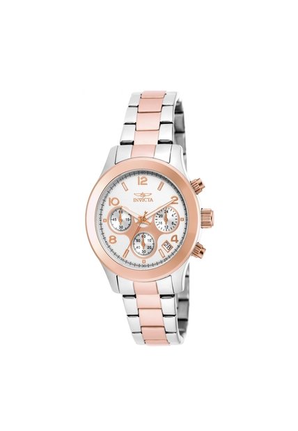 Reloj INVICTA Modelo 19220 Acero, Oro Rosa Mujer