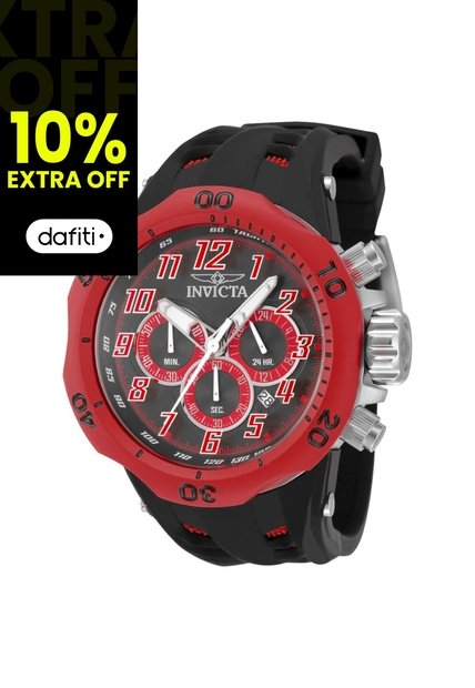 Reloj Invicta Modelo 48237 Rojo, Negro Hombres