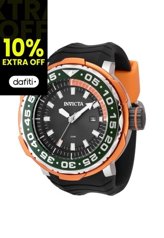 Reloj Invicta Modelo 48340 Naranja, Negro Hombres Invicta