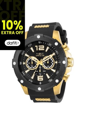 Reloj Invicta Modelo 30769 Negro, Dorado Hombres Invicta