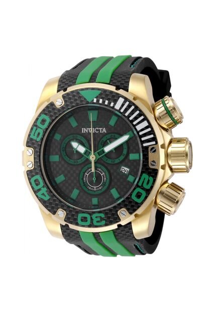 Reloj Invicta Modelo 48991 Verde, Negro Hombres