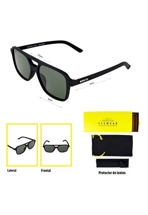 Gafas Invicta Modelo I39272-AVI-01-P03 Negro Hombre