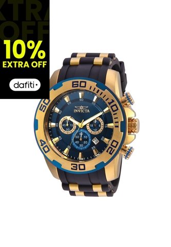 Reloj Para Hombre Invicta Pro Diver 22341 Negro Invicta