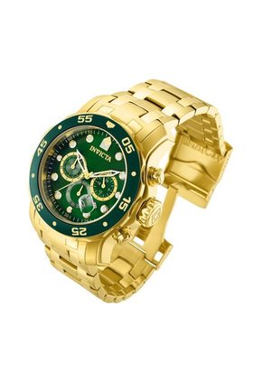 Reloj Para Hombre Invicta Pro Diver 0075 Dorado