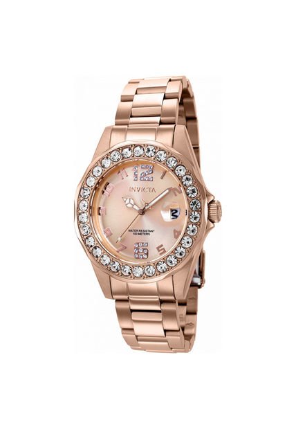 Reloj Invicta Modelo 37698 Oro Rosa Mujer