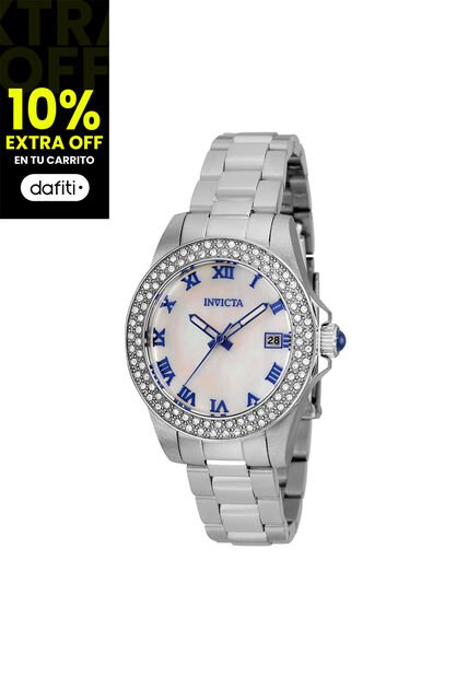 Reloj Para Mujer Invicta Angel 36069 Plateado